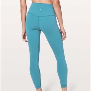 NWT Lululemon Align Tight 25" Pacific Teal 2